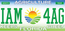 Florida Agriculture Plate